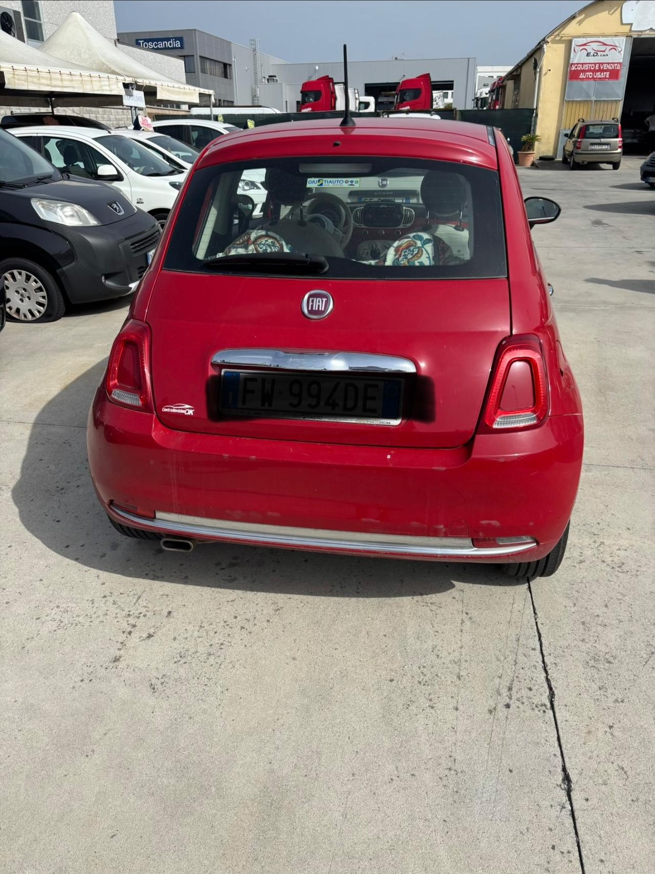 Fiat 500 1.2 EasyPower Lounge neo patentato