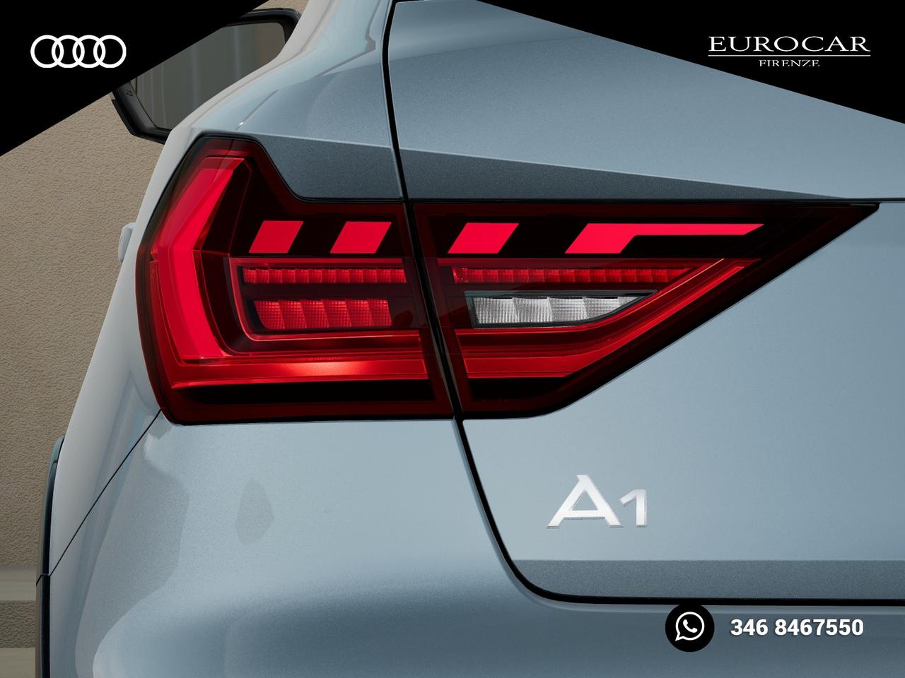 Audi A1 allstreet 30 1.0 tfsi identity contrast 116cv s tronic