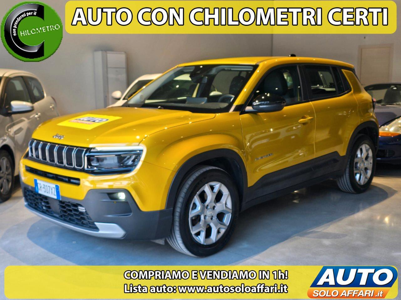 Jeep Avenger 1.2 T ALTITUDE 100CV 20.000KM TAGLIANDI JEEP EURO6E NAVI/FULL LED/PERMUTE