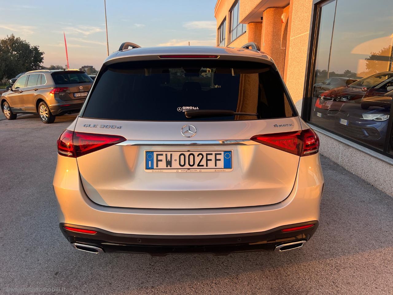 MERCEDES-BENZ GLE 300 d 4Matic Premium 7 POSTI TETTO 21 CAMERA BURMESTER