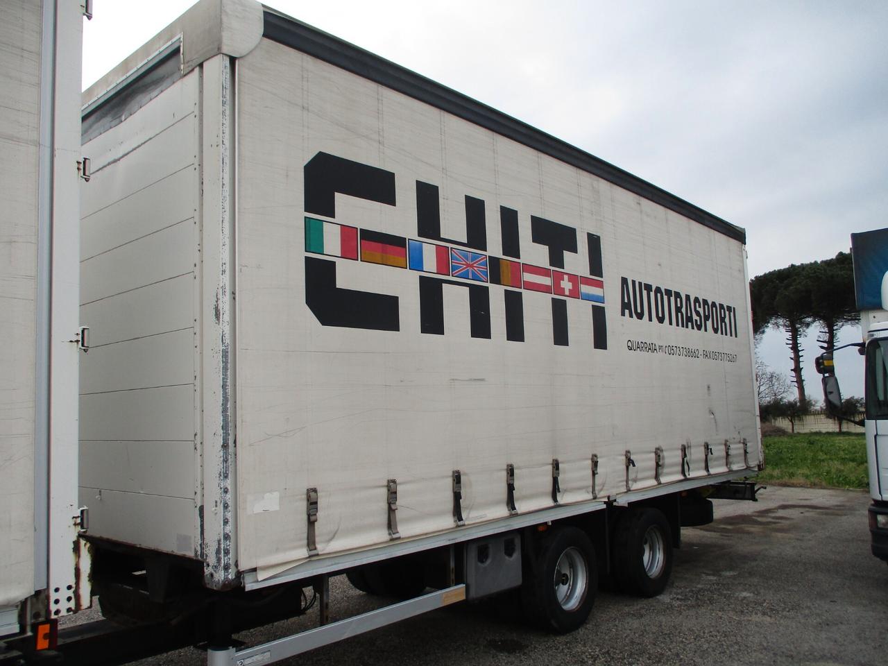 Iveco BIGA OMAR 2 ASSI CENTINATA 7.80 M ALTEZZA 2.90METR