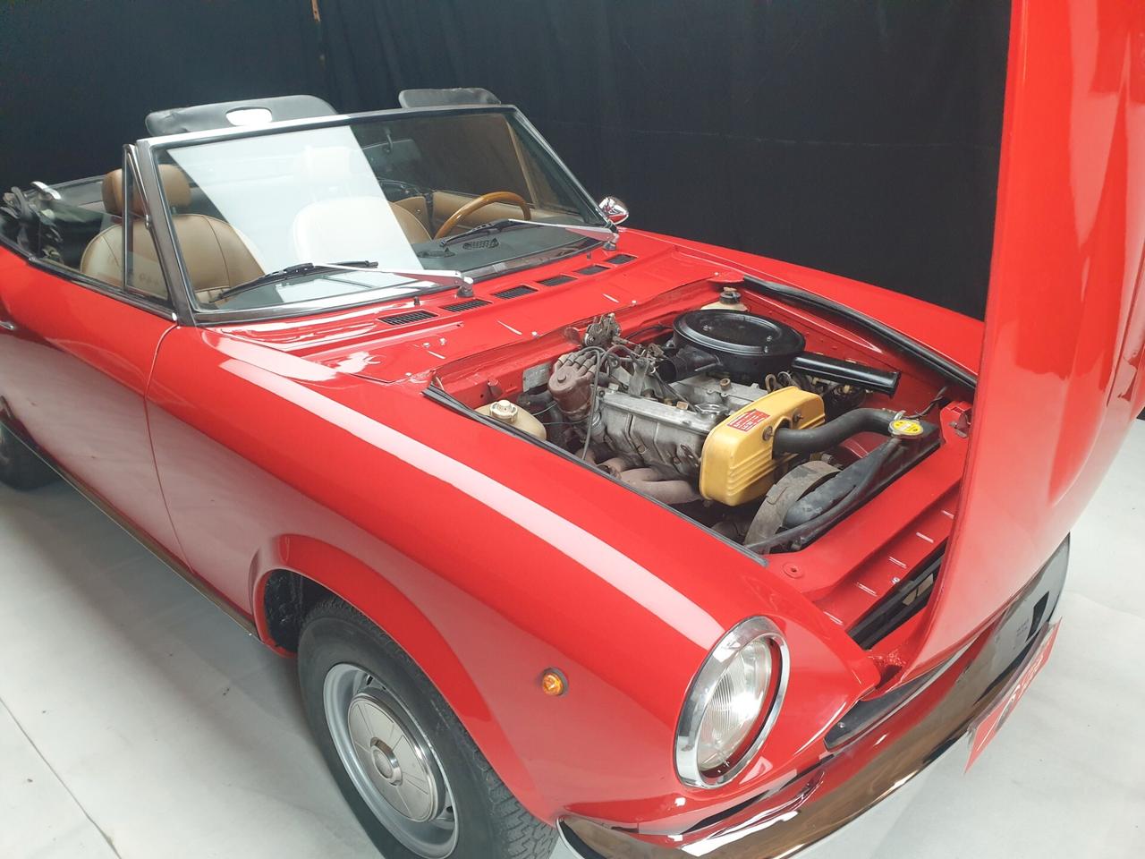 Fiat 124 Spider certif. ASI con C.R.S.