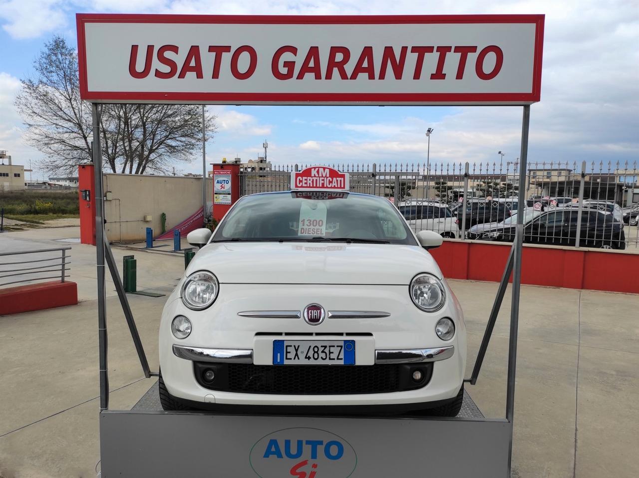 Fiat 500 1.3 Mjet - 95cv KM CERTIFICATI