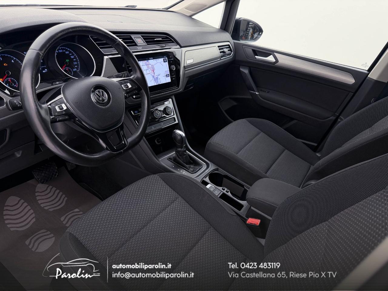 Volkswagen Touran 1.6 tdi Comfortline DSG 7 posti-ACC-Navi-Park