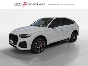 Audi Q5 sportback 40 2.0 tdi mhev 12v identity black quattro s tronic