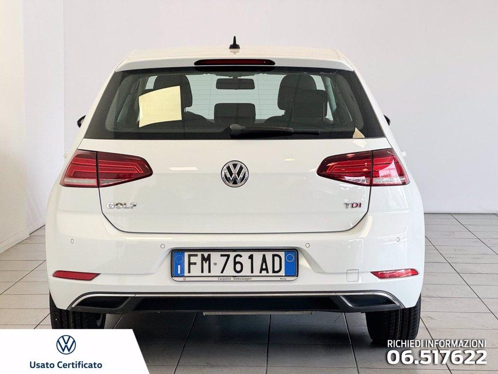 VOLKSWAGEN Golf 5p 1.6 tdi executive 115cv dsg del 2017