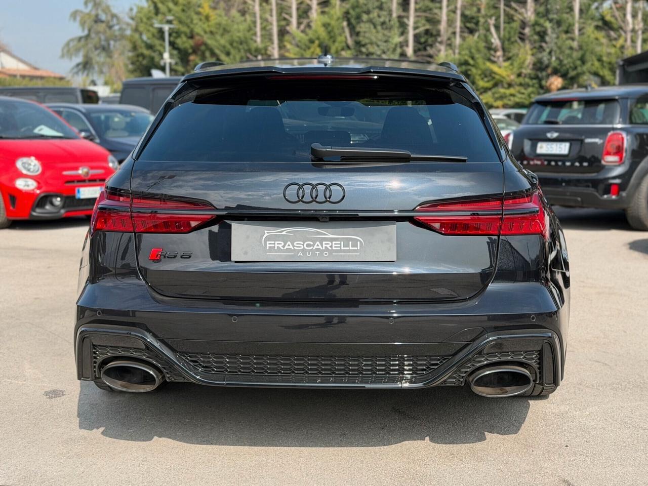 Audi RS6 RS 6 Avant /carboceramici//22"/km doc/scarico sportivo