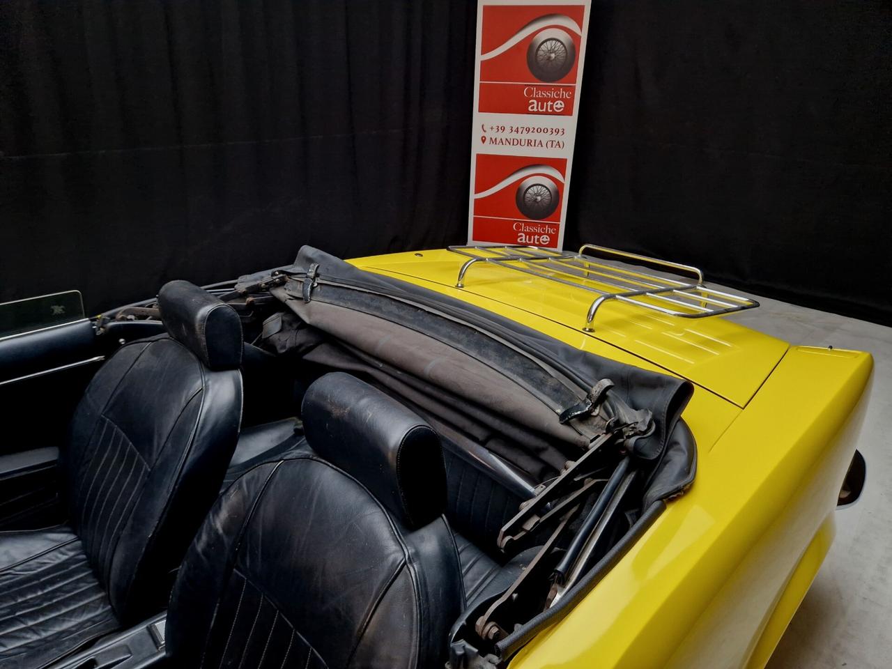 Fiat 124 Spider 1.8cc certif. ASI con C.R.S