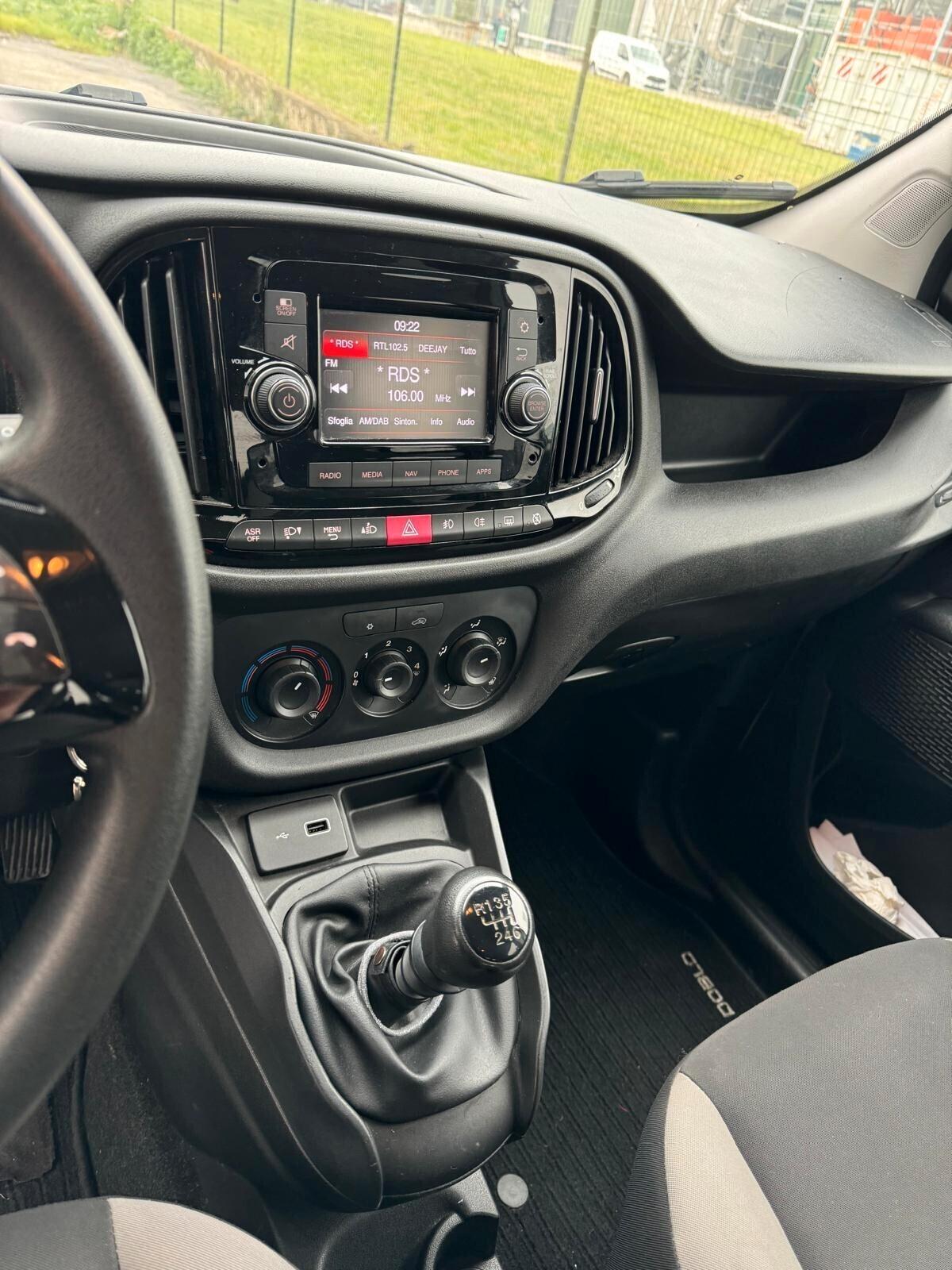 Fiat Doblo Doblò 1.6 MJT 105CV S&S 5posti Combi N1 Lounge AUTOCARRO