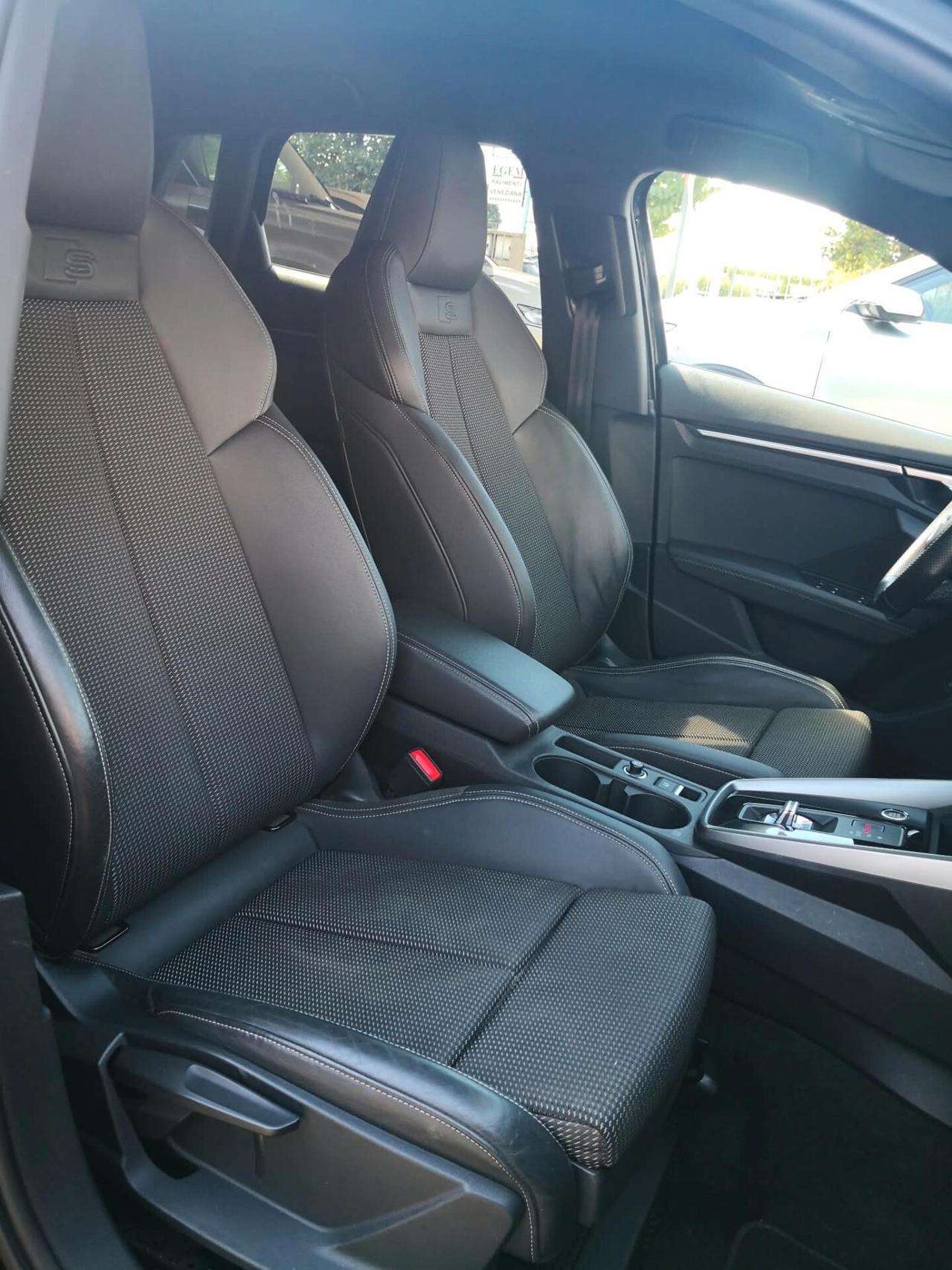 Audi A3 SPB 40 TFSI e S tronic Identity Black LINE ***TAGLIANDI AUDI***