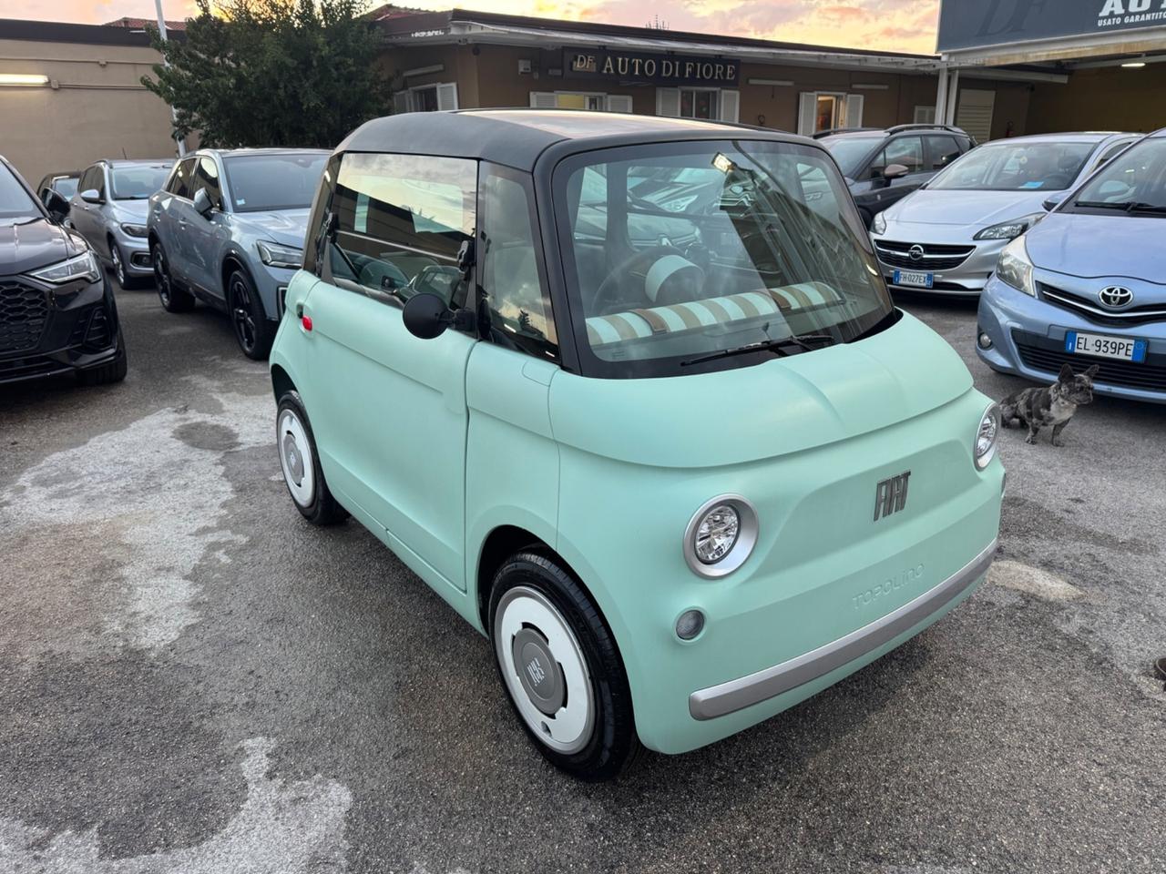Fiat Topolino Elettrica tetto panoramico CON 300KM