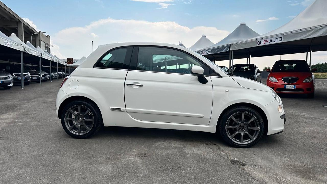 Fiat 500 1.2 SPORT/LOUGE GPL KM CERTIFICATI-UNICO PROPRIETARIO-BOMBOLA GPL CHE SCADE NEL 2031