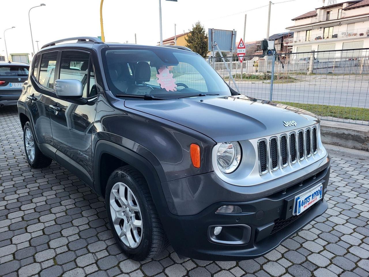 Jeep Renegade 1.6 Mjt 120 CV **LIMITED** INTERNI IN PELLE - INFOTAINMENT 8,4"