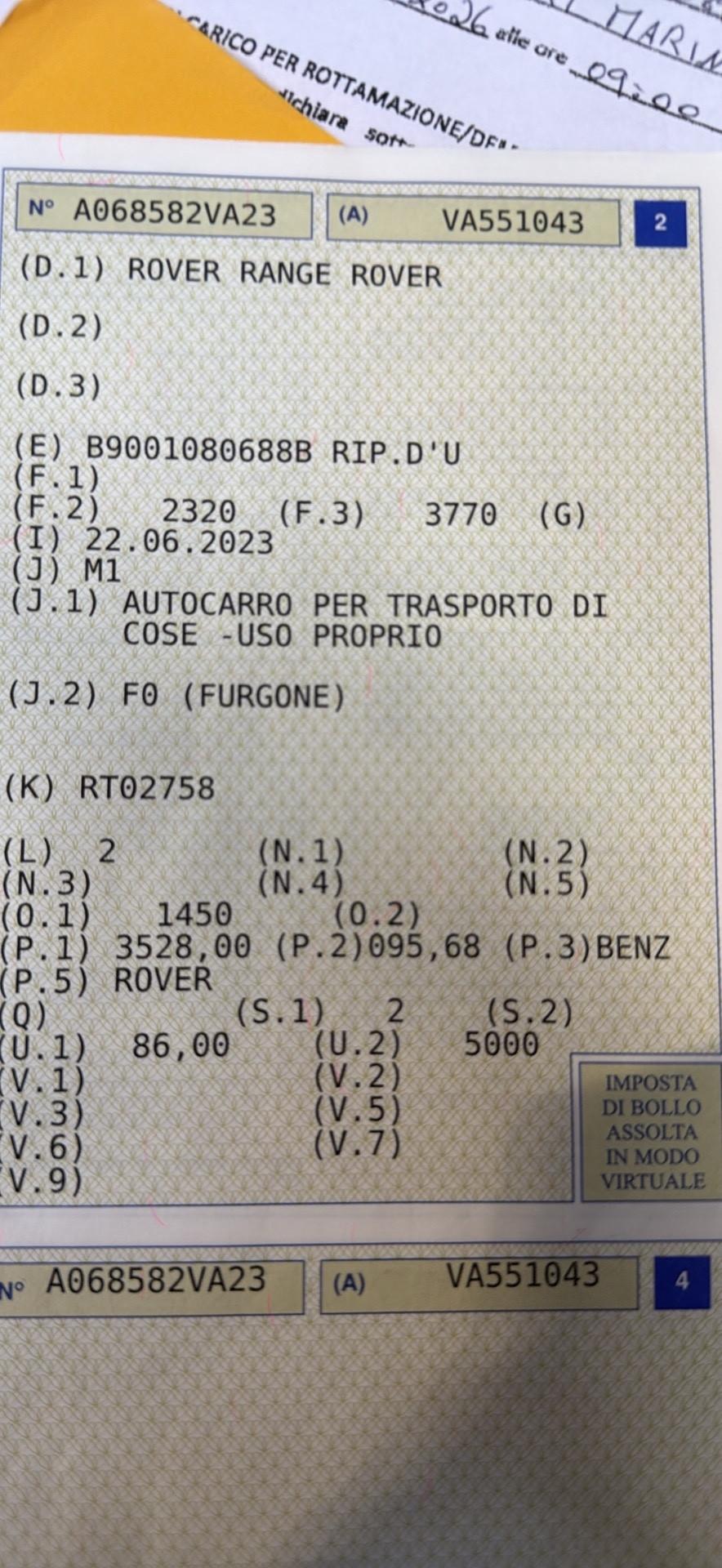 Land Rover Range
