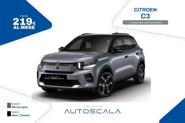 CITROEN C3 1.2 Hybrid 100cv e-DCT You Pack Plus
