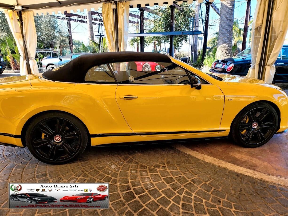 Bentley Continental GTC V8 S Limited Concours Series Giallo Edition