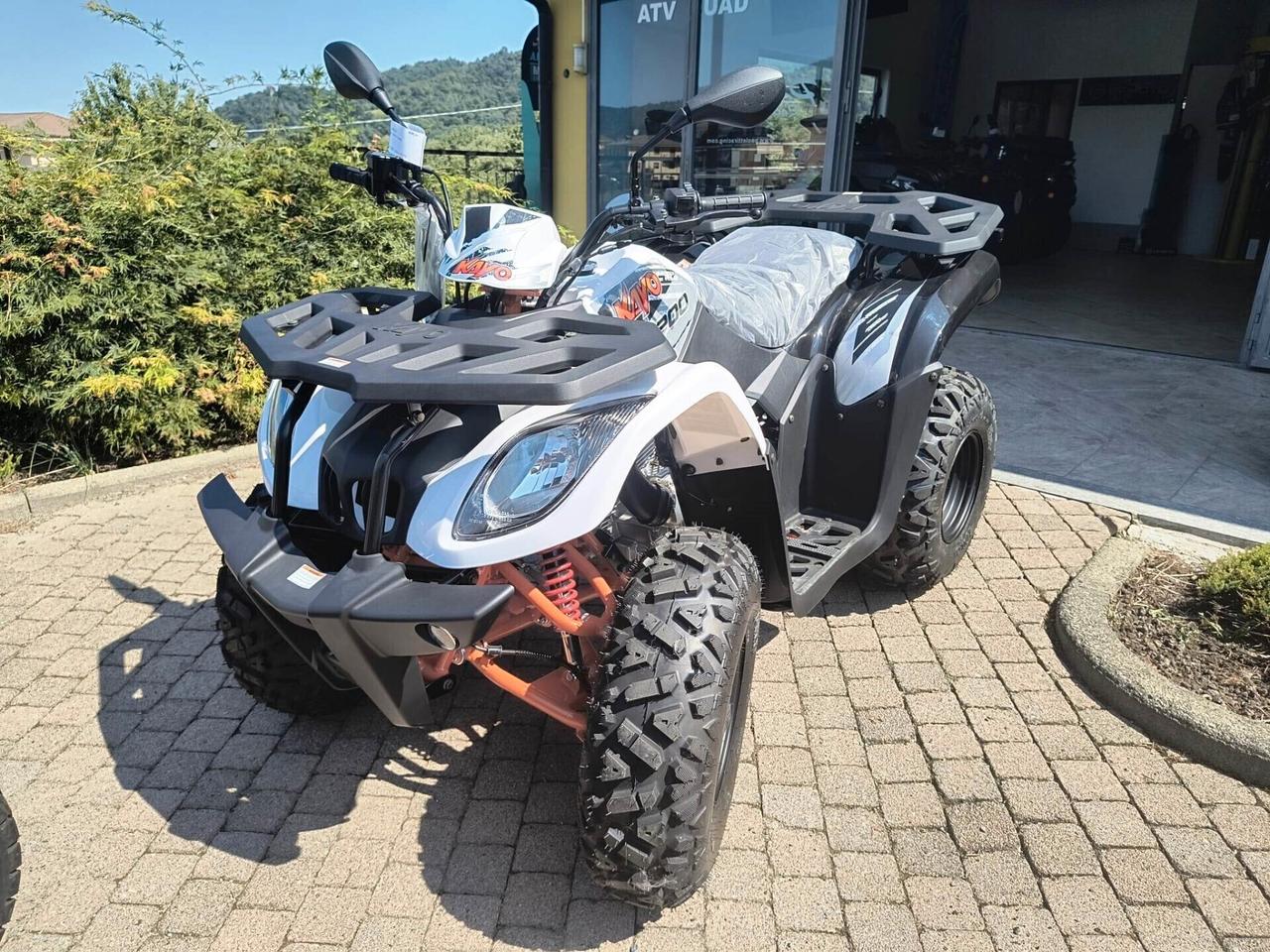 Quad kayo au 200 agricolo trattore targa gialla