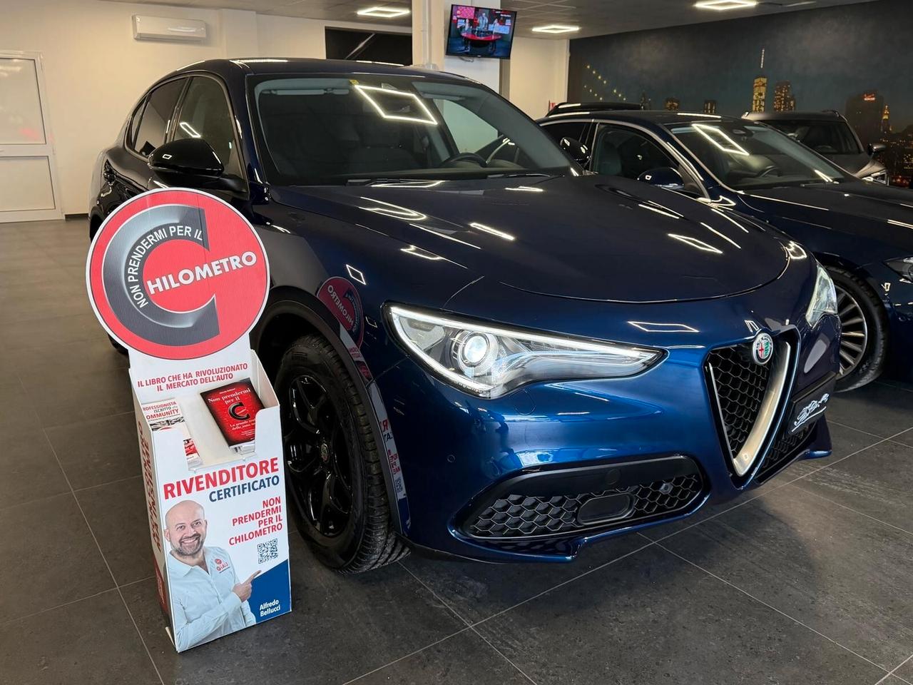 ALFA ROMEO STELVIO 2.2 160CV RWD NAVI CRUISE CAM ANNO 2021