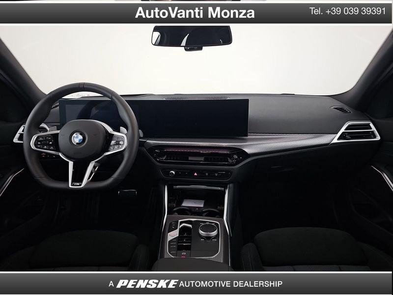 BMW Serie 3 318d Touring mhev 48V MSport auto con gancio traino