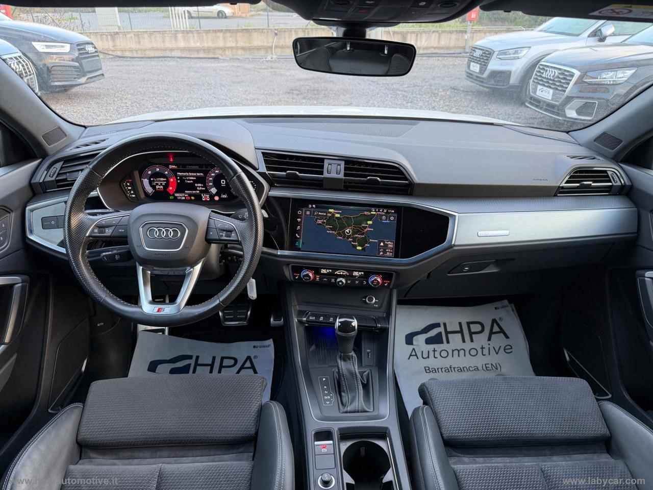 AUDI Q3 SPORTBACK 2.0TDI S-tronic S-Line LED NAVI PELLE CERCHI 19 RETROCAMERA