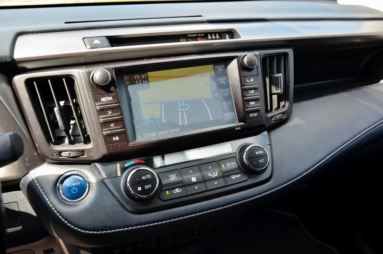 TOYOTA RAV 4 2.5 MHEV LOUNGE 4WD E-CVT 155cv, UFF ITALIANA, EURO 6B, NAVI, RETROCAMERA, FARI LED, PERMUTE