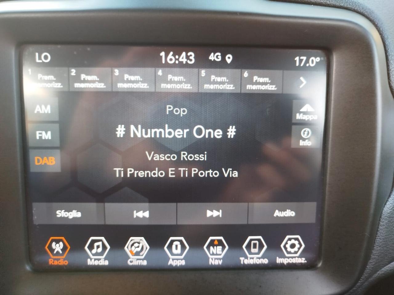 RENEGADE LIMITED 150cv AUTOMATICA *PREZZO VERO* UNIPRO' KM CERTI- GARANZIA 12M