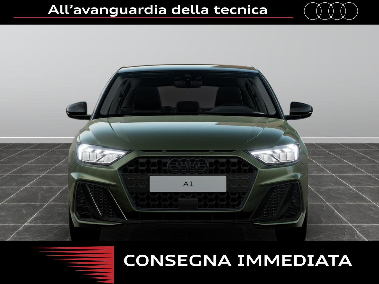 Audi A1 sportback 30 1.0 tfsi 116cv identity black s tronic