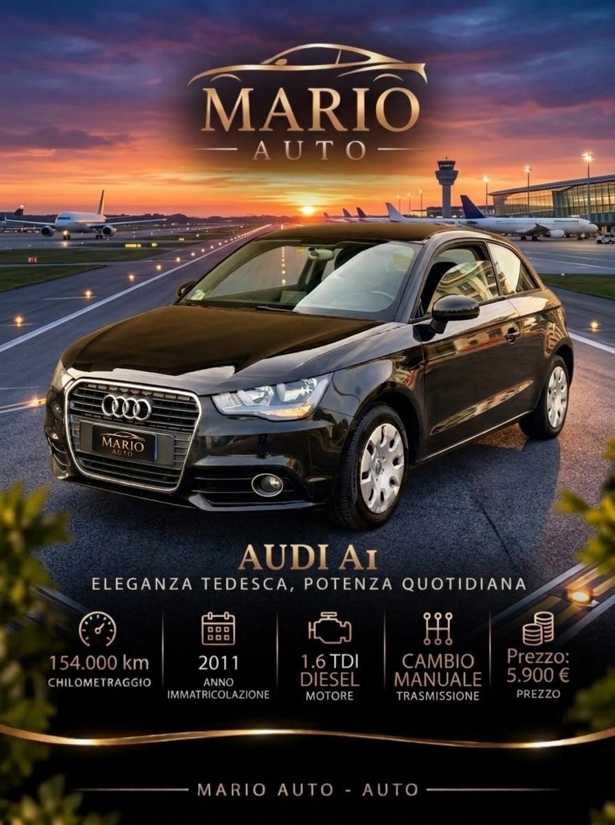 Audi A1 1.6 TDI 90cv Admired 1prop
