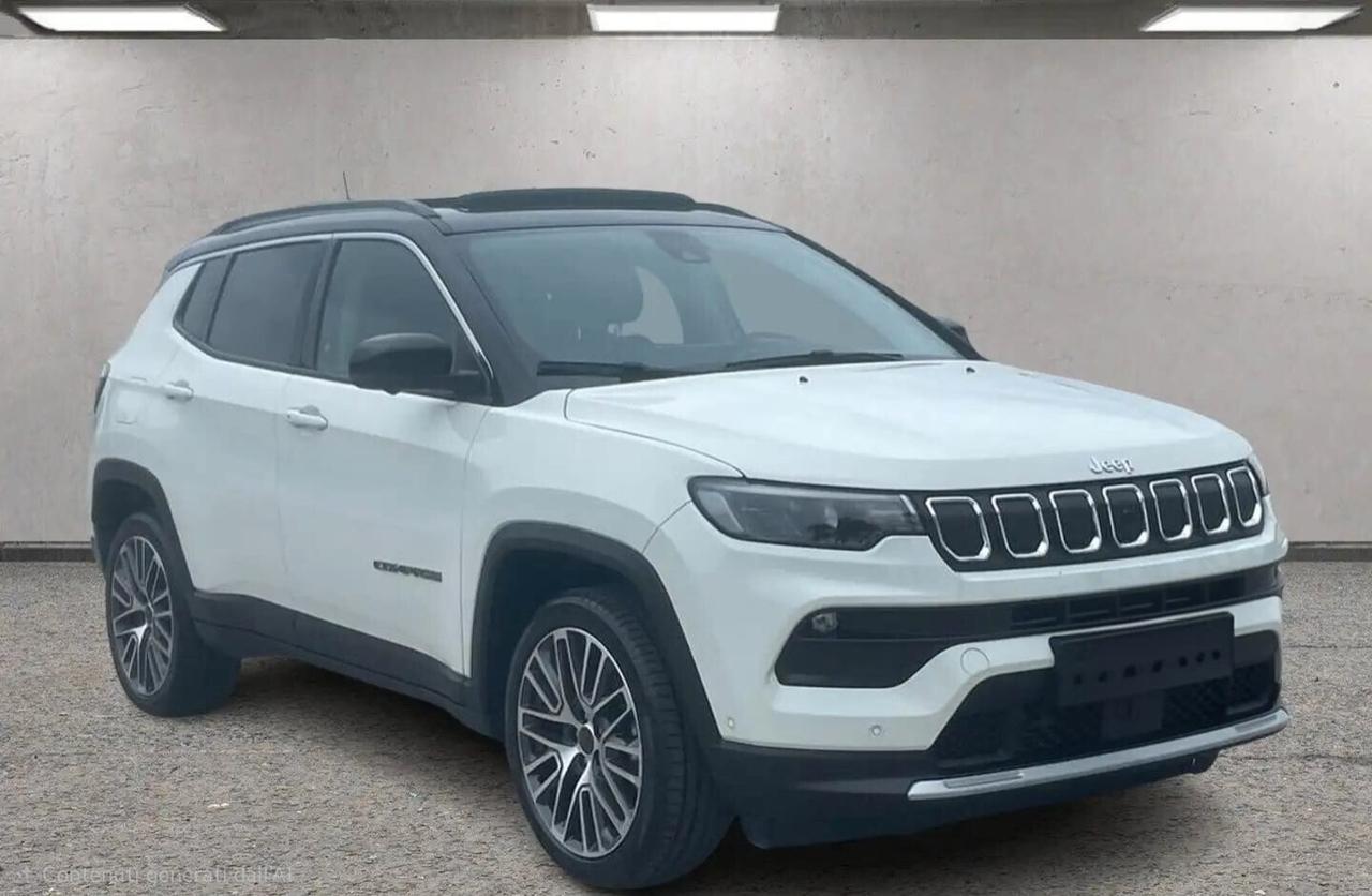 JEEP COMPASS 1.6 MJT LIMITED 2WD 130CV TETTO APRIBILE