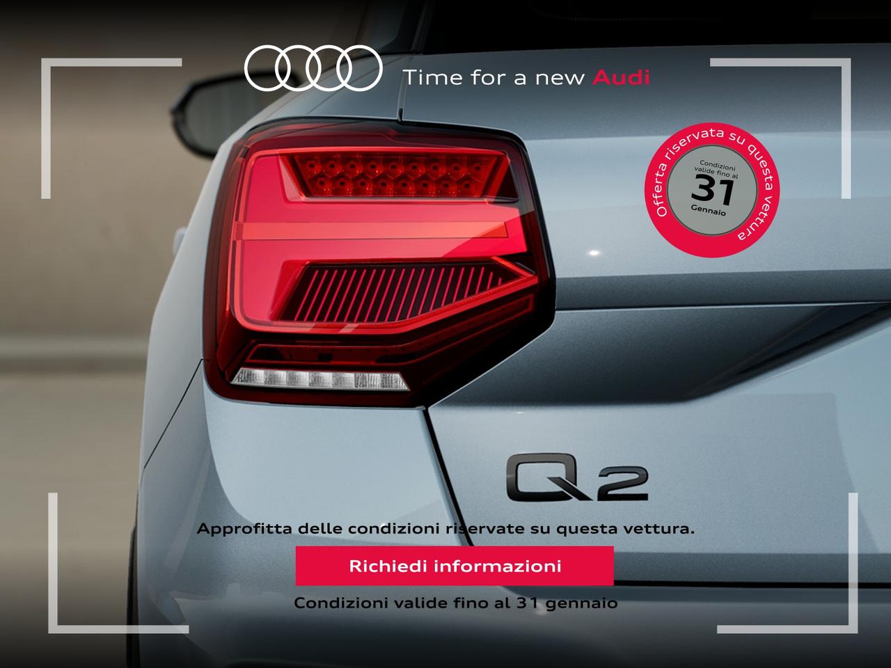 Audi Q2 35 2.0 tdi identity black s-tronic