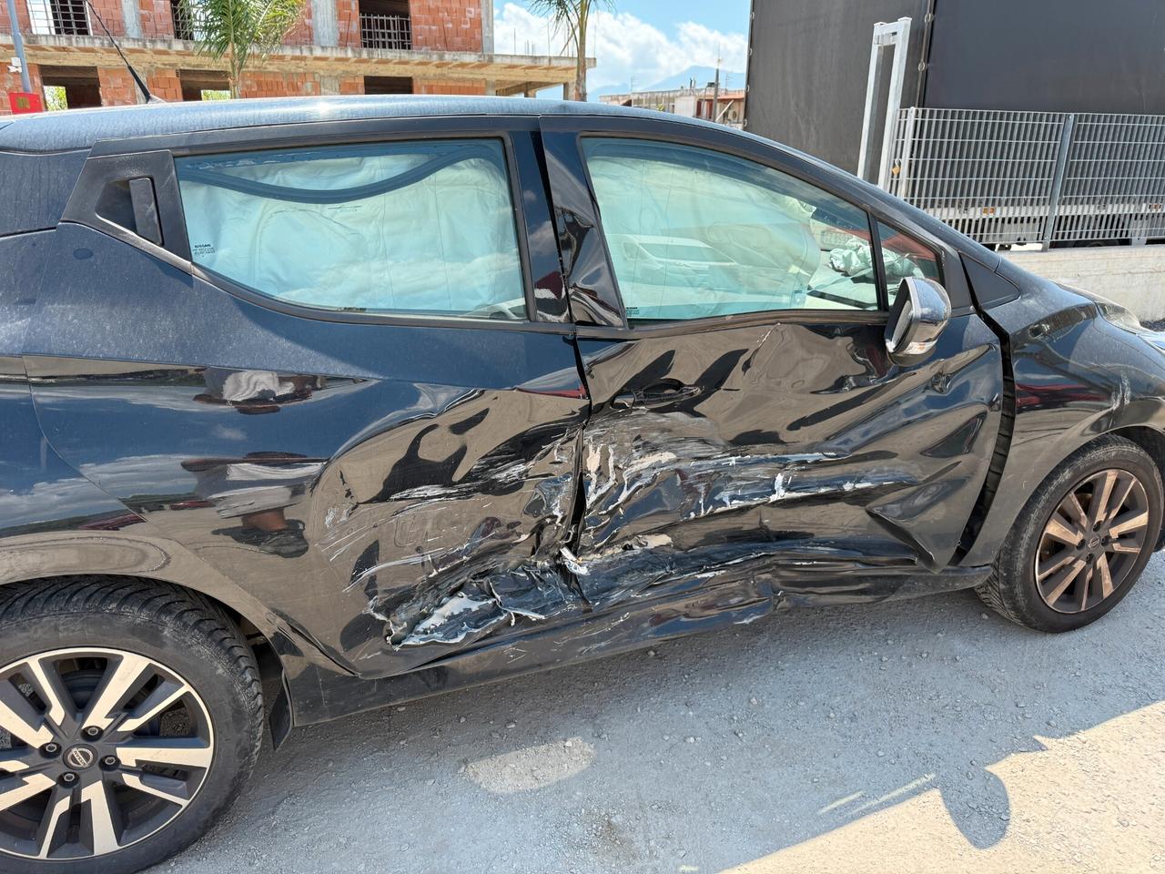 NISSAN MICRA ANNO 2018 1.5 DIESEL *SINISTRATA