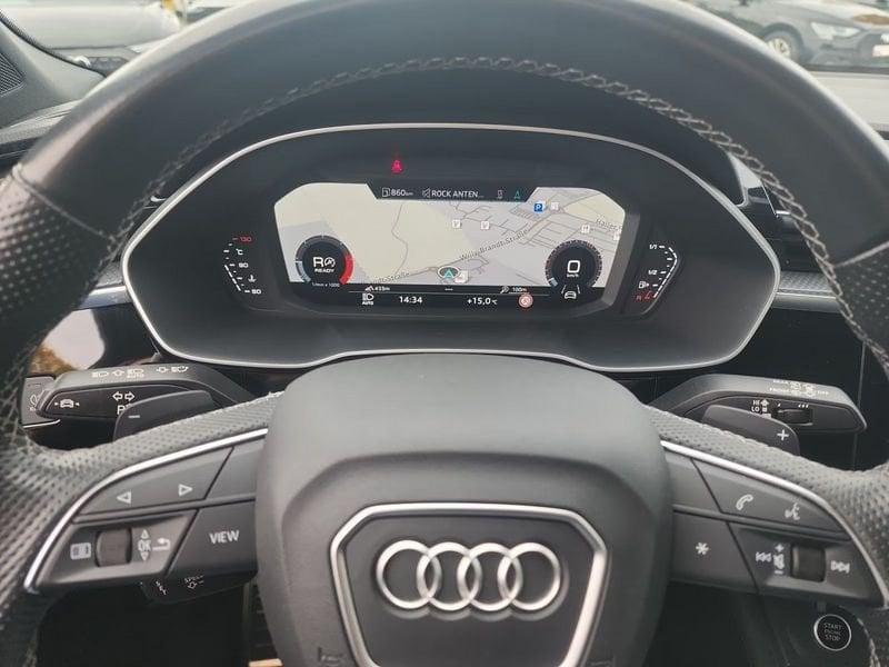 Audi Q3 Q3 35 TDI S tronic S line edition Matrix Led ACC Black Pack Gancio