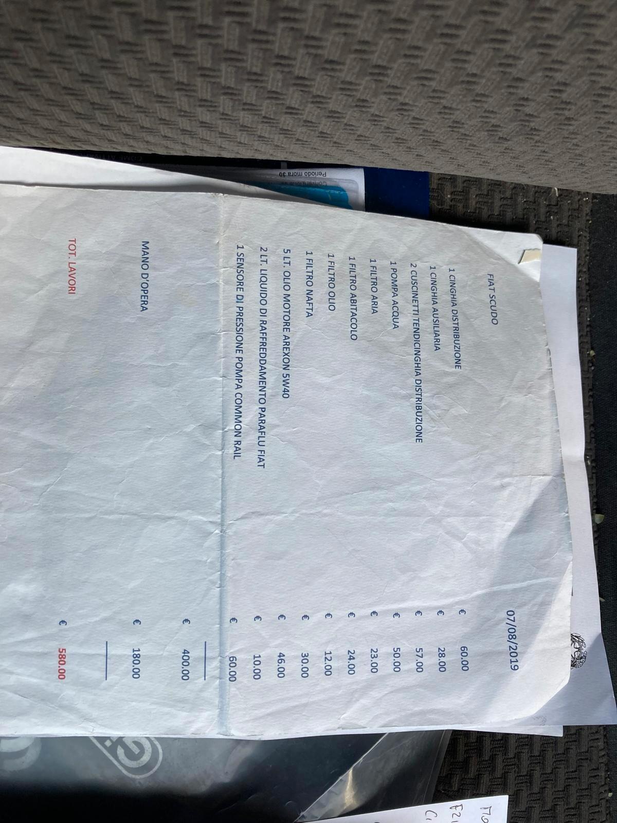 Fiat Scudo 2.0 MJT/136 DPF PC Combi 8 posti (M1)