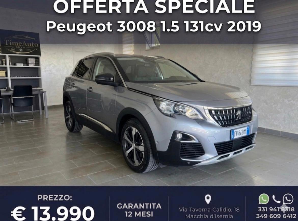 Peugeot 3008 BlueHDi 130 S&S EAT8 Allure 2019