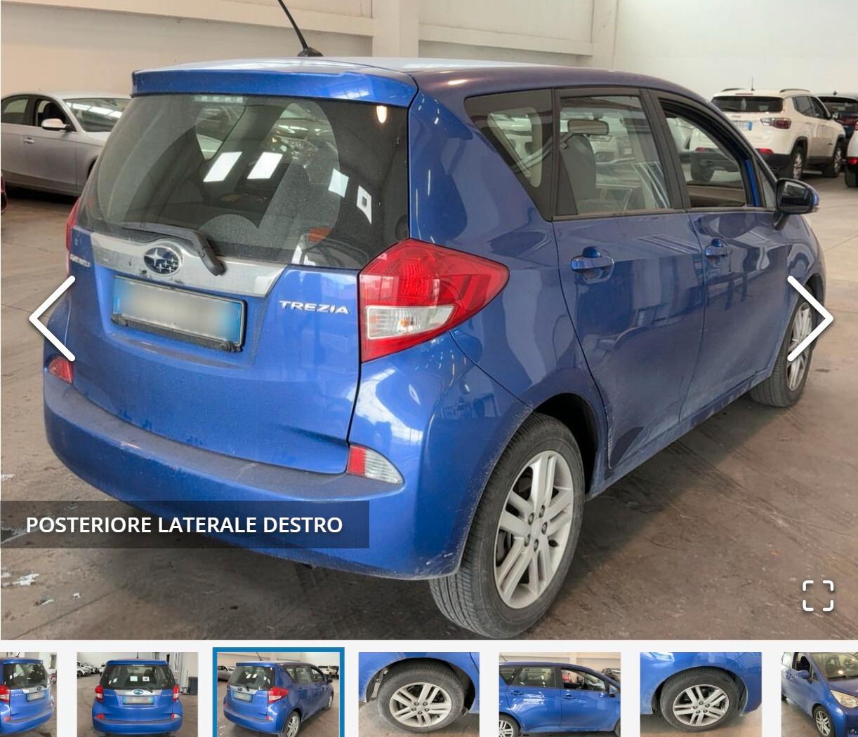 Subaru Trezia 1.4D-S 6MT Exclusive AUTOMATICA