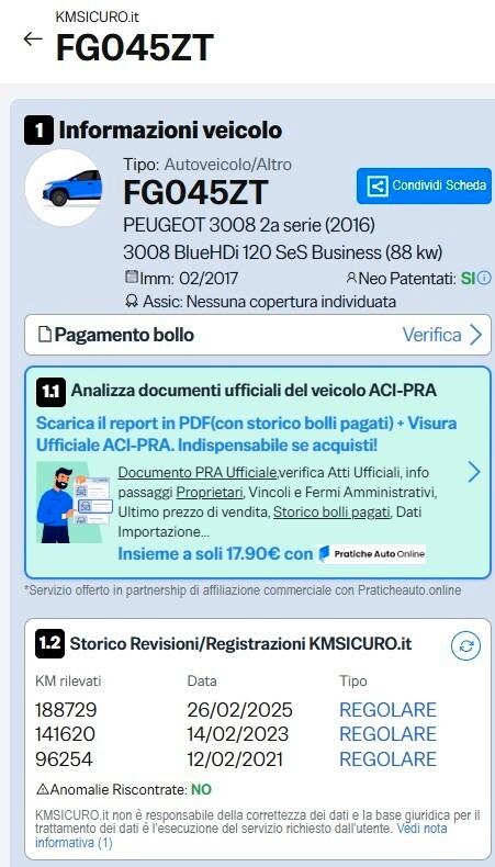 Peugeot 3008 BlueHDi 120 S&S Allure