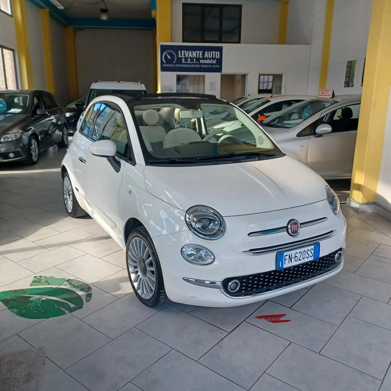 FIAT 500 1.2 CABRIOLET TENUTA IN MODO MANIACALE