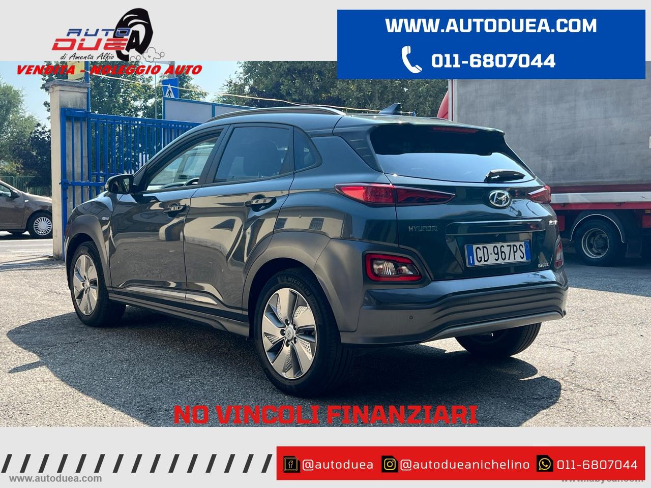 HYUNDAI Kona EV 39 kWh XPrime NO VINCOLI FINANZIARI