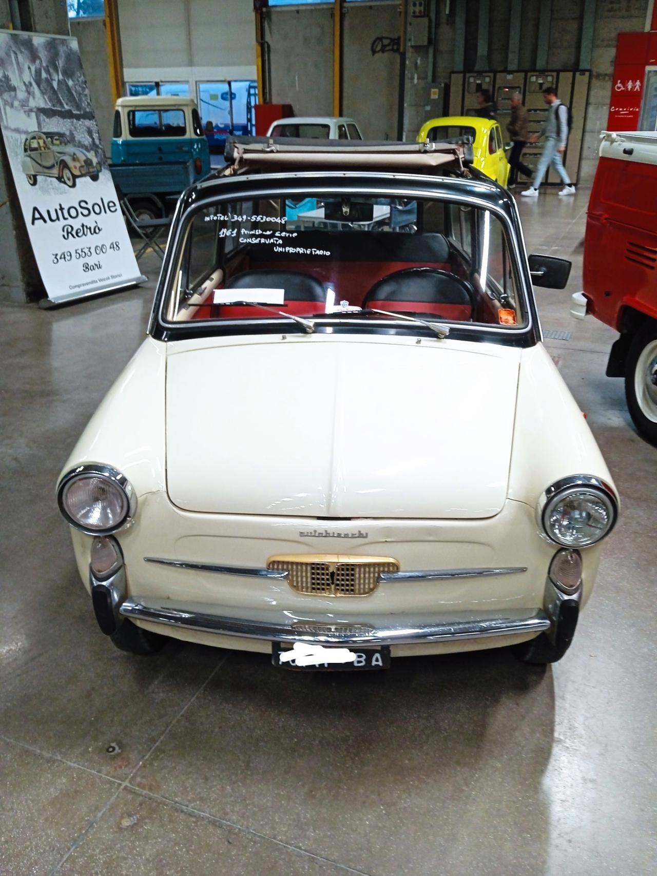 Autobianchi Bianchina Prima serie 1962tetto apribile