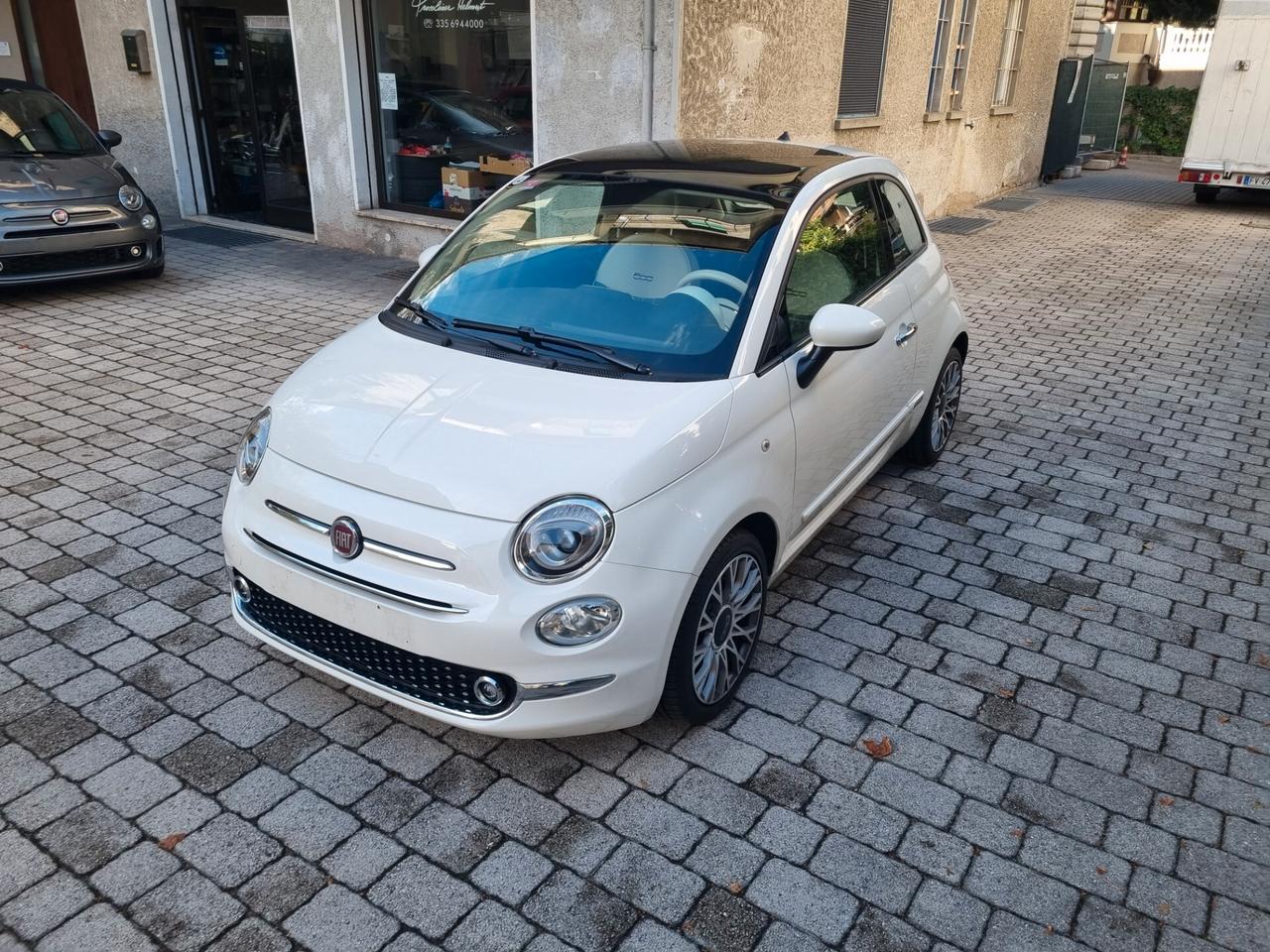 Fiat 500 1.2 Lounge 69cv anno2017 km71000 neopat