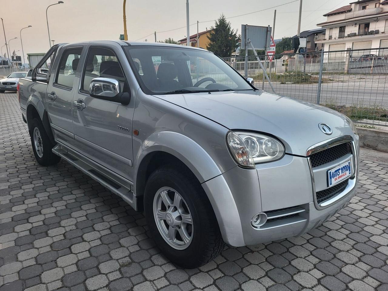 Great Wall Motor Steed PICK UP 4x4 + RIDOTTE Super Luxury GANCIO TRAINO ( MOTORE MITSUBISHI )