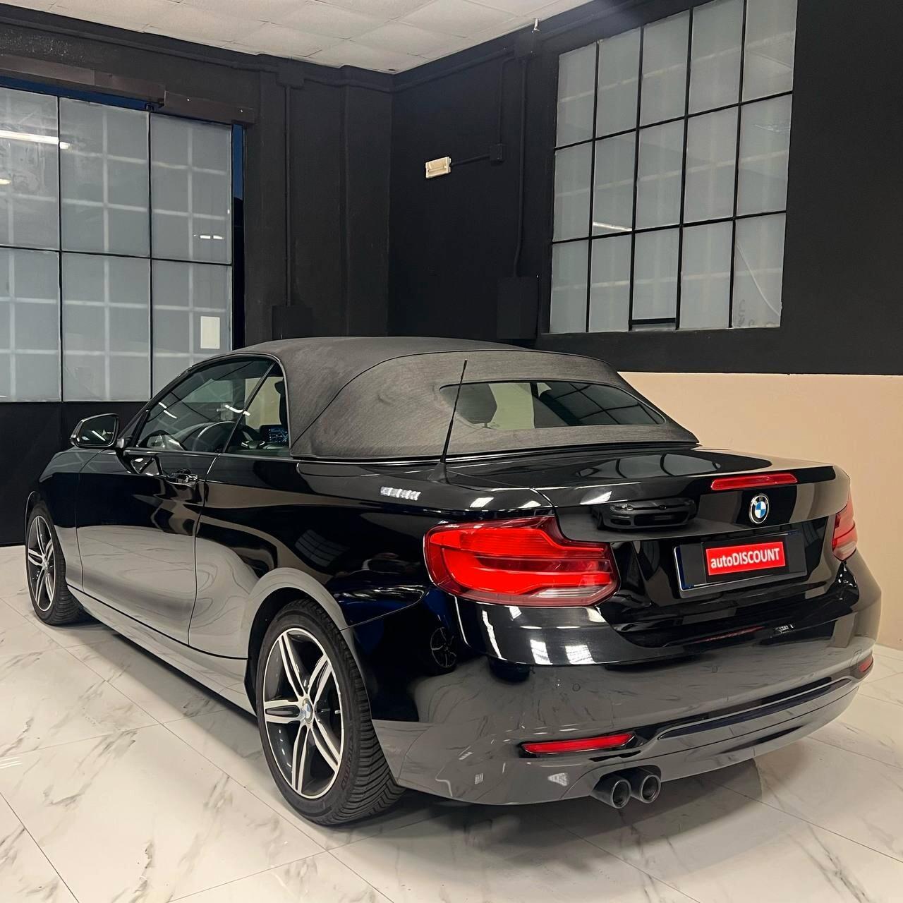 Bmw 220 220d Cabrio Sport *PREZZO PROMO*