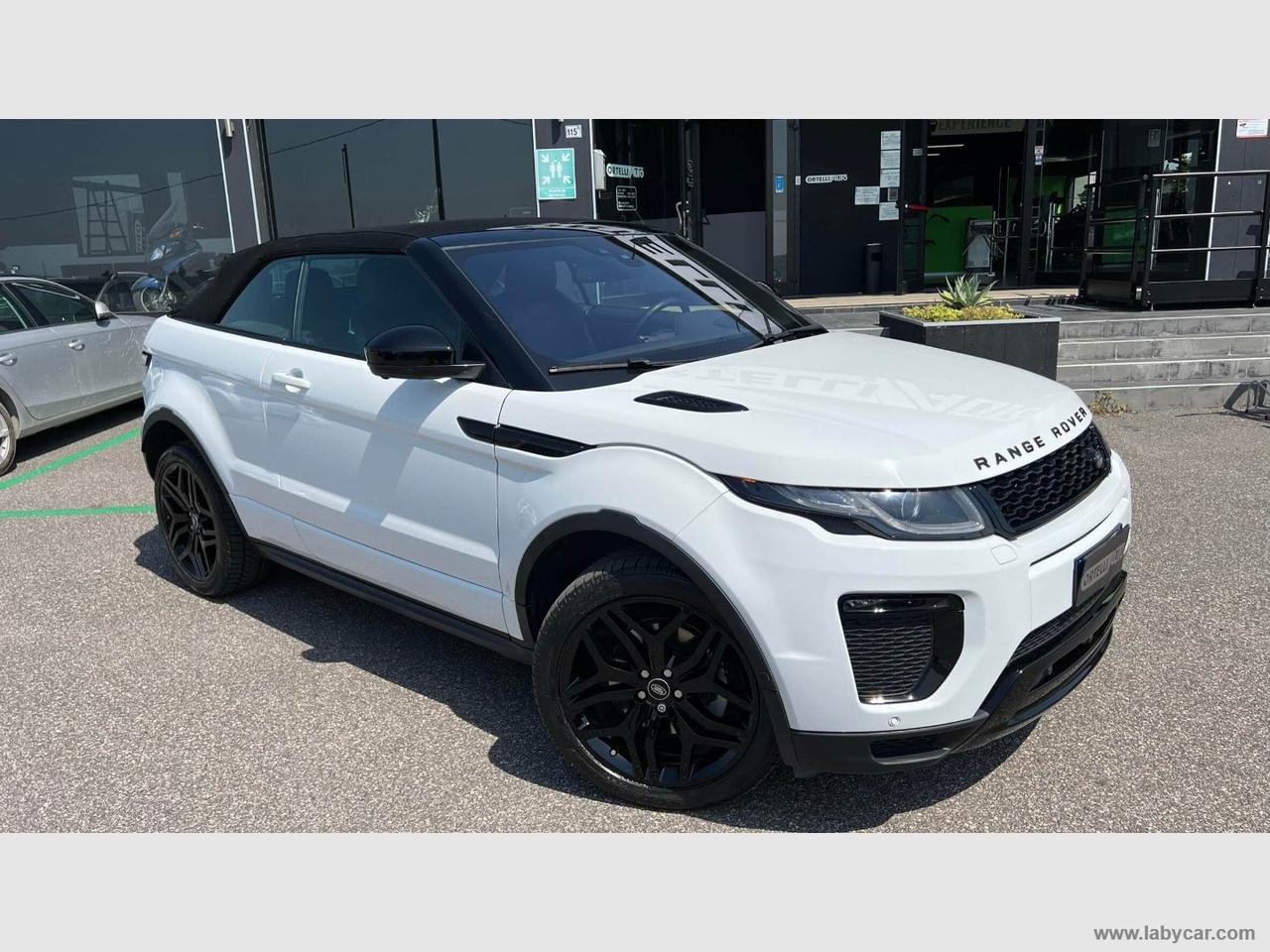 LAND ROVER RR Evoque 2.0 Si4 240CV Conv. HSE Dyn. TAGLIANDATA LAND ROVER