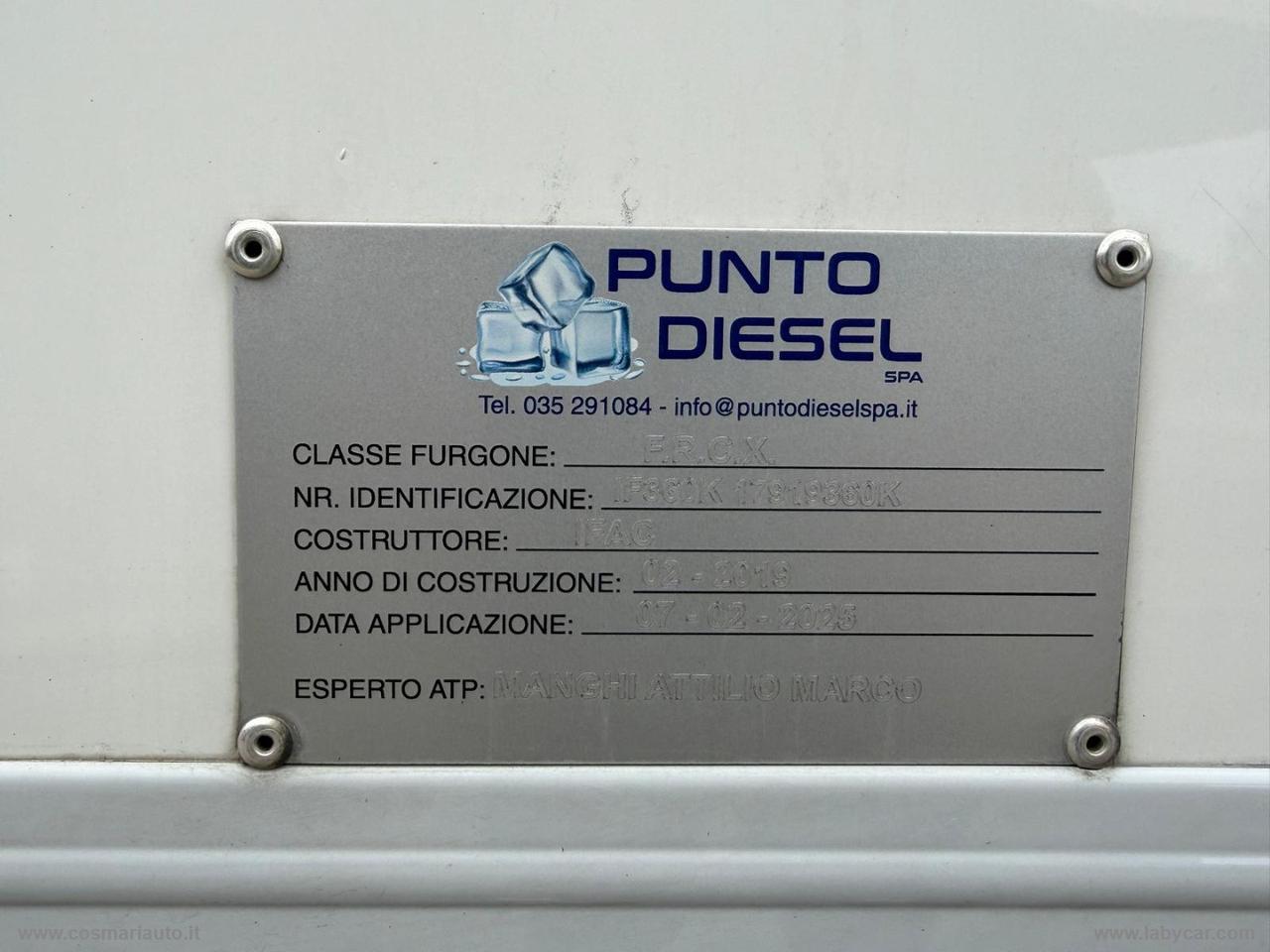 Daily 35C12 2.3 HPT CASSA IFAC FRIGO THERMO KING V300