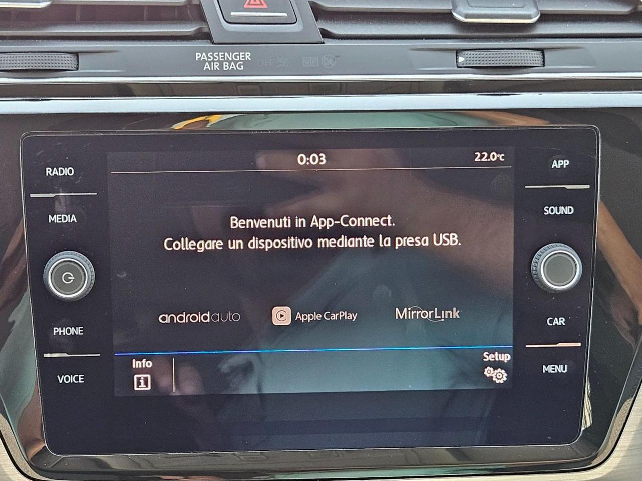 Volkswagen Touran 1.6 TDI 115 CV SCR DSG Comfortline