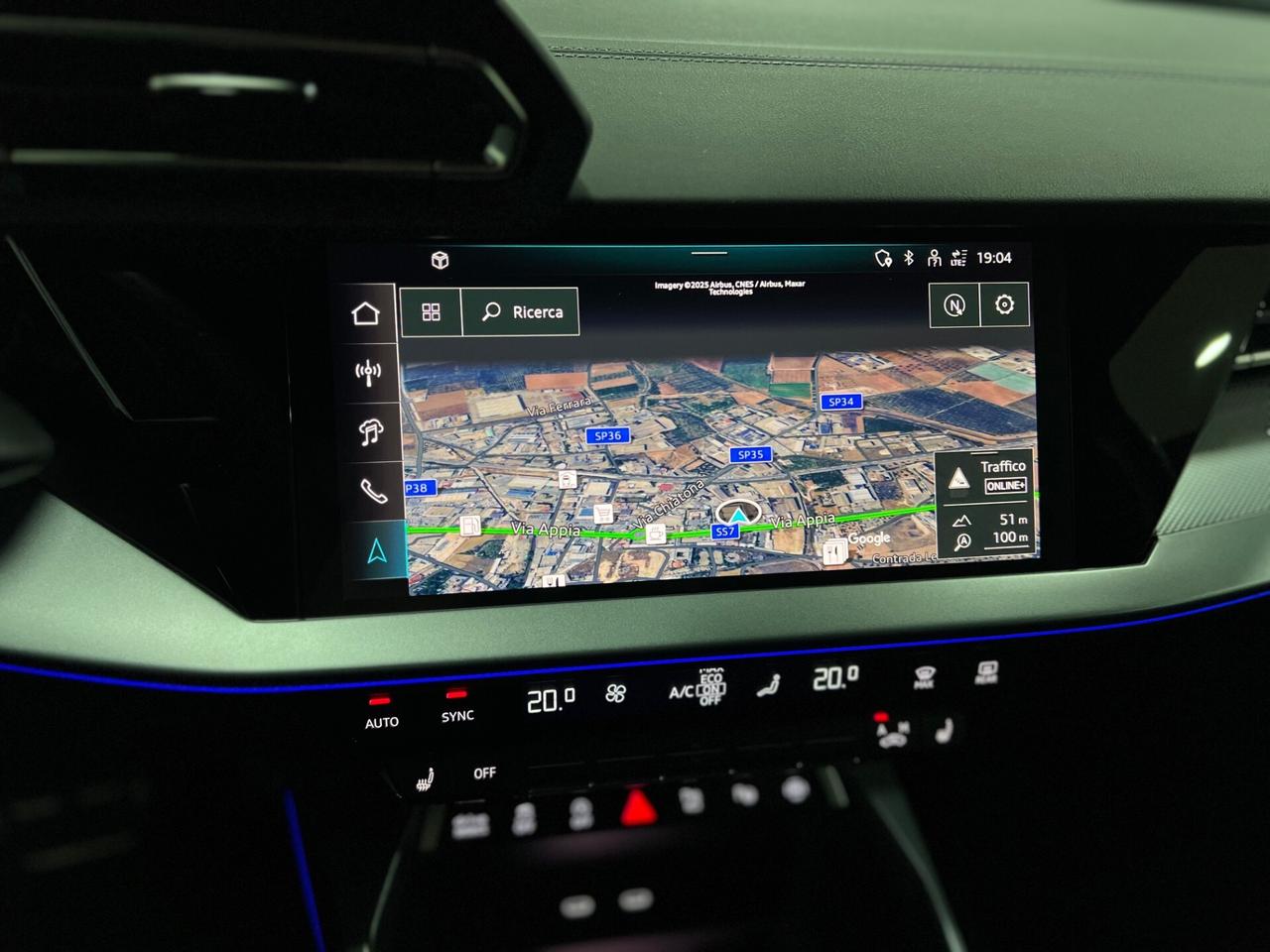 Audi A3 SPB 35 2.0 TDI STronic SLine Edition 150 cv