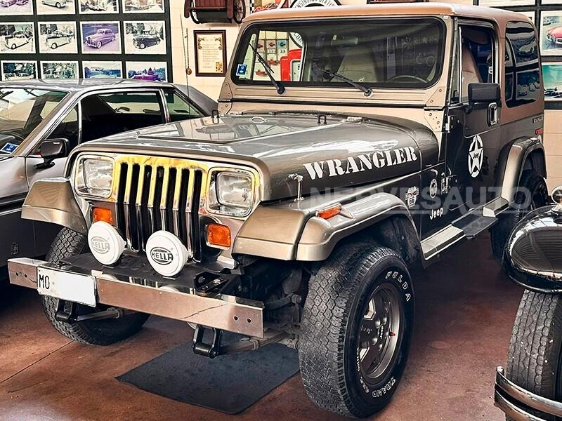 Jeep Wrangler 2.5 BENZINA | 1988 | 117 CV |ASI | Cabrio + accessori | 2 Treni Gomme