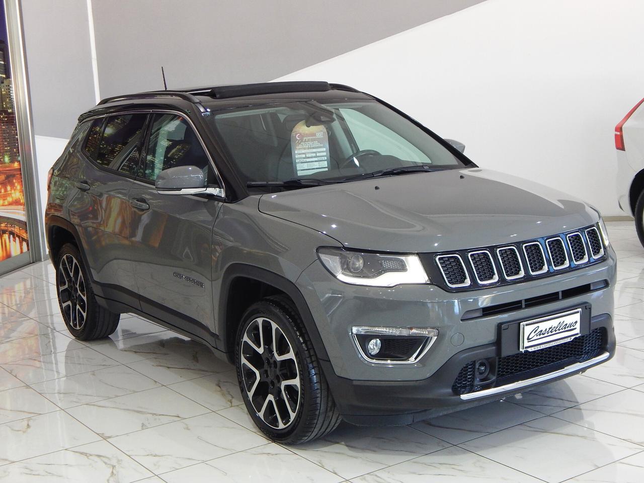 Jeep Compass 2.0 mjt Limited 4wd 140cv Aut TETTO-NAVI-PELLE-LED