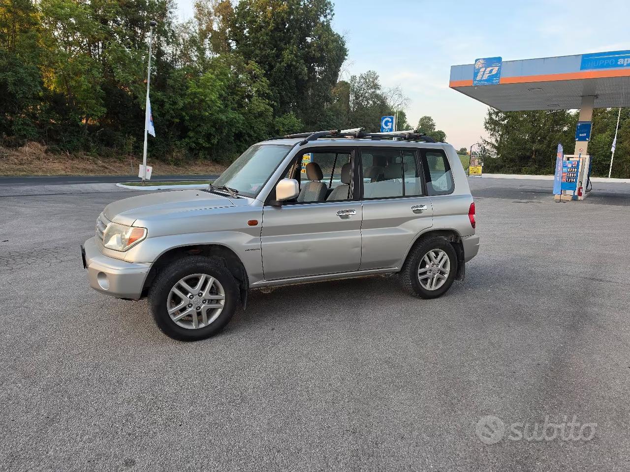 mitsubishi pinin 1.8 benzina e metano