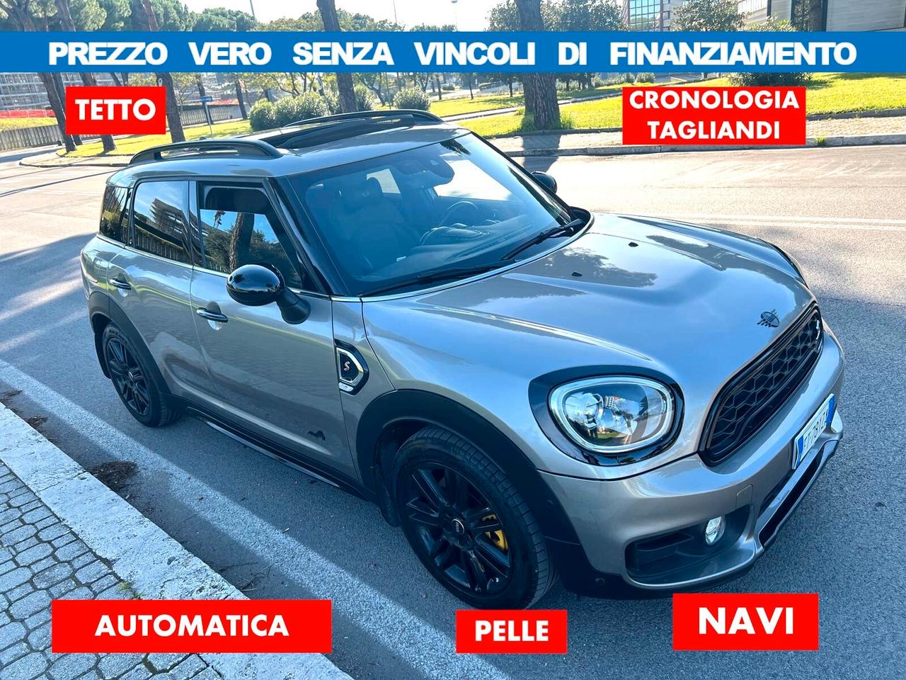 Mini Cooper 2.0 SD Countryman Hype ALL4 AUTOM 190CV*PREZZO REALE*TETTO NAVI PELLE CERCHI 18 FULL